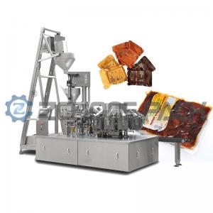 Quality Intelligent Rotary Vacuum Packaging Machine 304 Stainless Steel  60 Bag /Min wholesale