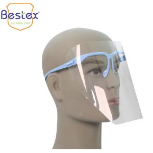 Quality Plastic Isolation 190mm Anti Droplets Face Shield Visor wholesale