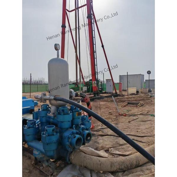 185KW Power 7MPa Maximum Pressure Drilling Mud Pump For 1000m Deep Water Well Projects 7200kg
