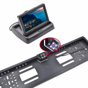 4.3 TFT LCD Backup Camera Kit , Reverse Parking Camera Plastic Shell Material