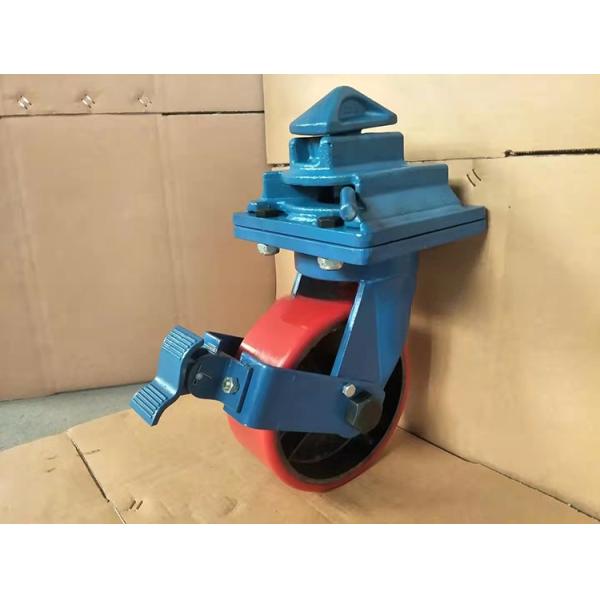 ISO Shipping Container Moving Caster Wheels Heavy Duty Swivel Rigid Customized OEM Support