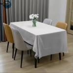 Plastic Disposable Table Cloths Covers, PE Material, Waterproof, Rectangular