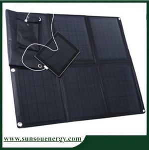 Quality 60w mono solar panel charger / 60w solar panel laptop charger / 60w portable solar panel charger kits price wholesale