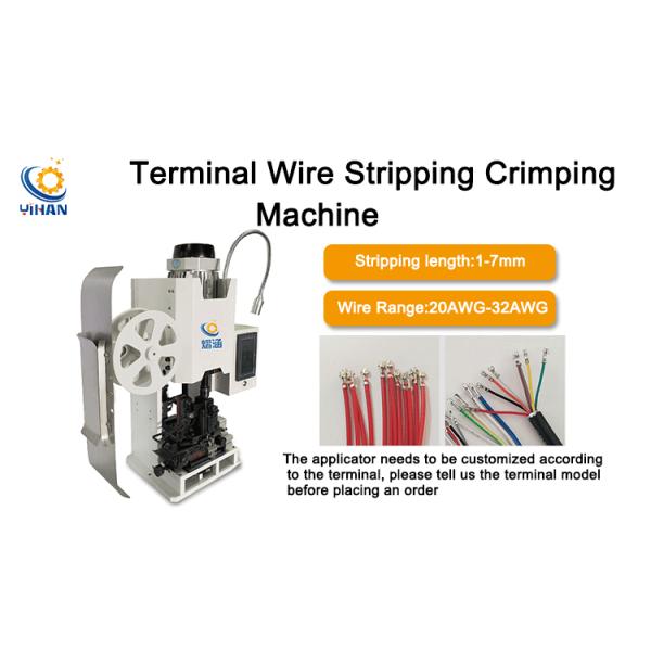 Automatic Super Mute Terminal Wire Stripping Crimping Machine for Cable Production