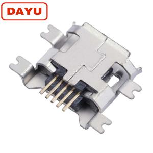 China SMT 5 Pin Usb Mini B Female Connector With Mini USB Micro Socket on sale