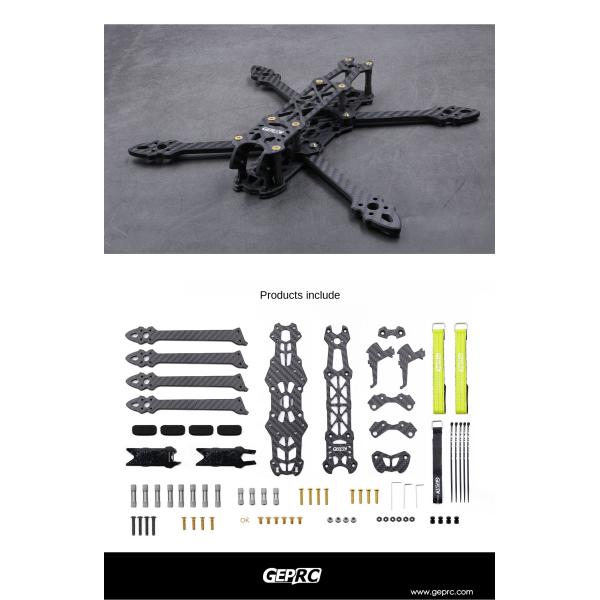 GEPRC Mark 4 FPV Racing Drone Quadcopter Frame Rooster 230mm 5 Inch 225mm/6 Inch 260mm/7 Inch 295mm Arm W/ Security Protection