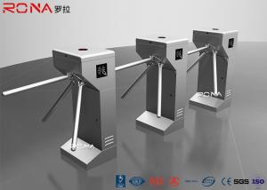 Quality 304 Stainless Steel Tripod Turnstile Gate Access Control System 30 Pearsons / Min wholesale