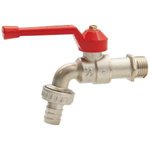 Buy cheap Brass Bibcock Valve 1 2 Inch 3 4 Inch Outdoor Garden Tap Double O Ring from wholesalers