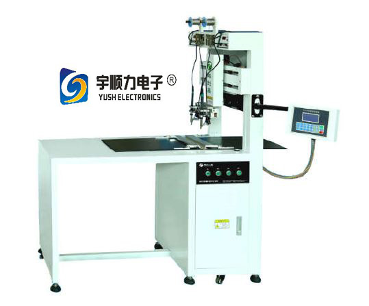 LED Soft Strip Light Welding Hot Bar Soldering Machine With 2 Iron Heads
