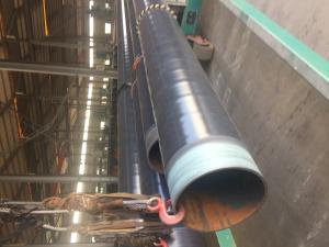 China DN 500 ASTM A106 Coated Steel Pipe CSA Z245.21 3L PE Coating Bevelled End on sale