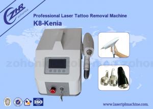 Quality 8.4 Led Screen Q Switch ND Yag Tattoo Removal Laser Equipment 1064nm & 532nm wholesale