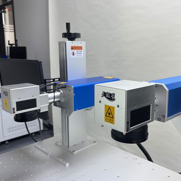 Automated Dual-column Terminal Marking Machine with High-speed 1000 Characters per Second Laser Marking