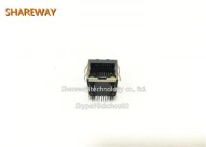 Quality 10 / 100 / 1000base T Ethernet Connectors Single Port J00-0086NL 8P8C Jack wholesale