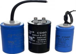 Quality CD60 Motor Starting Capacitor Water Pump Big Power Single-Phase AC Motors wholesale