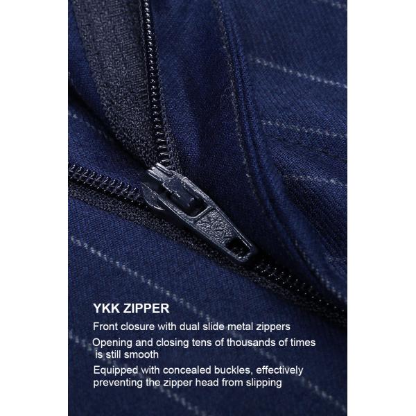 Front Style Flat 50% Wool Casual Thin Slim Chino Pants Mens Men Business Trousers