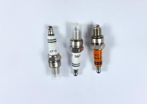 Quality Motorcycle / Tricycle Engine Spark Plugs A7TC Black / Whtie / Orange Colors Available wholesale