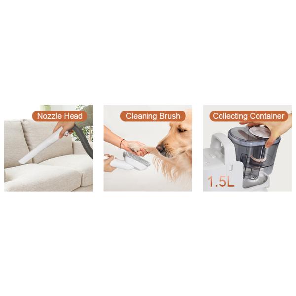 Sustainable dB A 65dB Pet Grooming Kit Vacuum Cleaner for Pet Hair Cleaning
