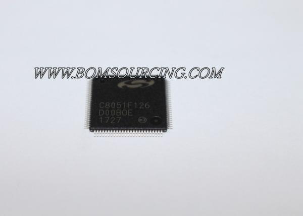 Cheap 50MHz MCU Microcontroller Unit SMD Mounting Type C8051F126-GQR C8051F12x for sale