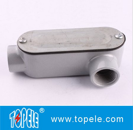 Aluminum LL Type Rigid Conduit Body For IMC / 4 Inch Rigid Fitting UL Listed