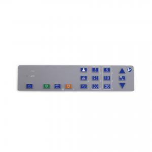 Quality Opaque White Custom Silicone Rubber Keypads With Matt PU Coating​ wholesale
