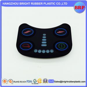 Quality High Quality Foodgrade Custom 50 Shore A Various Silicone Rubber Keypad With Spray Wear-Resistant Hand Ink wholesale