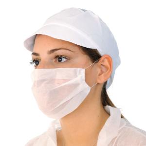 Medical Care Disposable Face Mask Mouth Cover Dustproof Universal 19.5X7cm