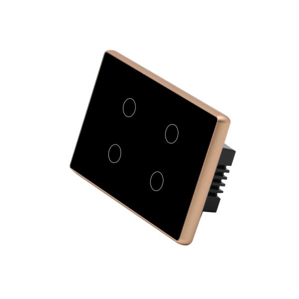 Cheap 1/2/3/4 Gang Smart Switch Wifi Wireless Touch Remote Control Electronic Wall Switches With Google&Alexa for sale
