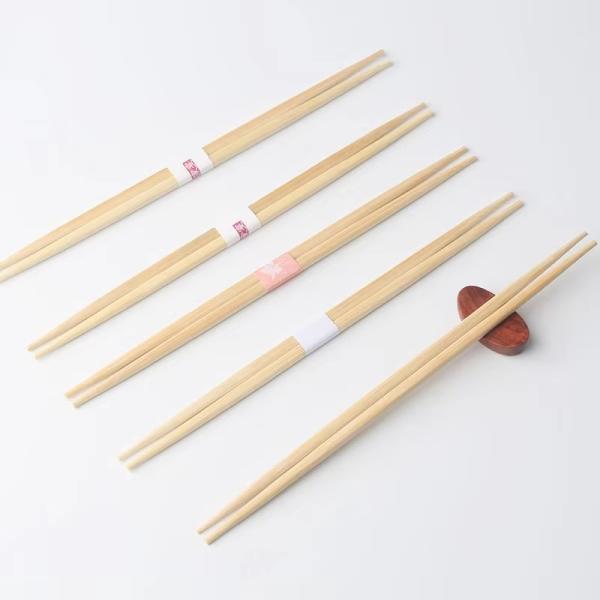 Eco-Friendly 4.8mm Diameter Food Contact Safe Biodegradable Rikyu Chopsticks Japanese Style Two-Pointed Chopsticks