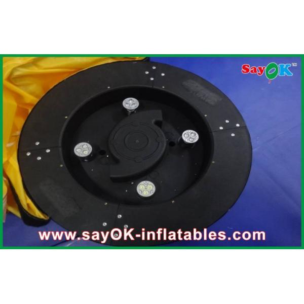 Polyester Yellow Inflatable Wine Bottle / commercial grade inflatables