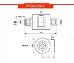 Robotic Arm Tension and Compression Weighing Force Sensor with Customized OEM