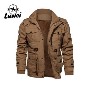 Quality Winter Casual Coats Men Slim Thick Pilot Utility Male Jaket Windbreaker Hombre Cotton Plus Size Jackets wholesale