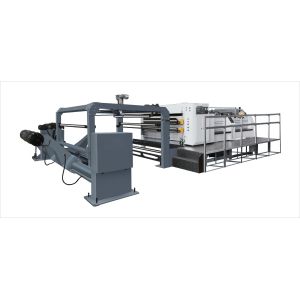 Buy cheap Chemical Resistant Paper Slitting Rewinding Machine 380V 28kW 3 Phase Anti Curl from wholesalers