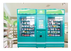 Quality Pharmacy Vending Machines for Sale Medicine Drugs with Ads Screen wholesale