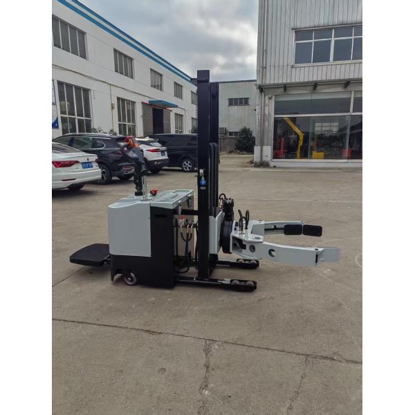 Electric Paper Roll Stacker With 90-360 Degree Rotation And 200-1250mm Clamp Adjustment