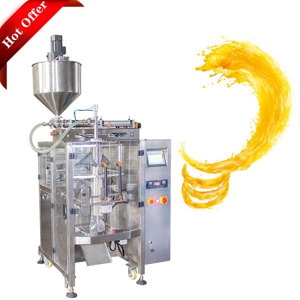 CE HMI Automatic High Speed Liquid Filling Machine For Soy Sauce And Ketchup