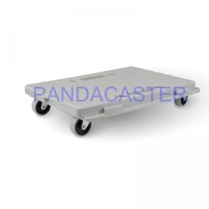 Quality 50KG Splicing Movable Hand Platform Truck Dolly With 4 Silent 2 TPR Wheels wholesale