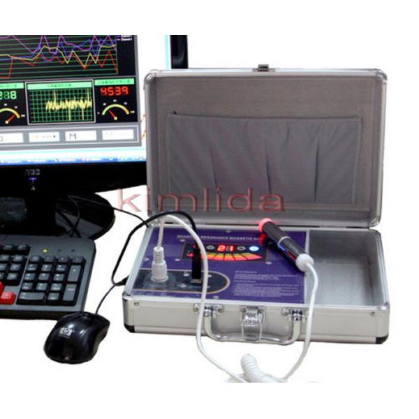 Portable Mini Quantum Magnetic Resonance Analyzer in Indonesian Romanian German