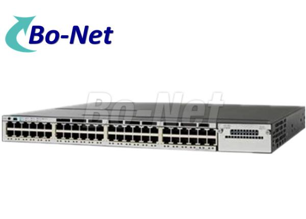 Cheap Used Cisco WS-C3750X-48P-L Cisco Gigabit Switch 48port POE+ Ethernet stackable switch with C3KX-PWR-1100WAC for sale