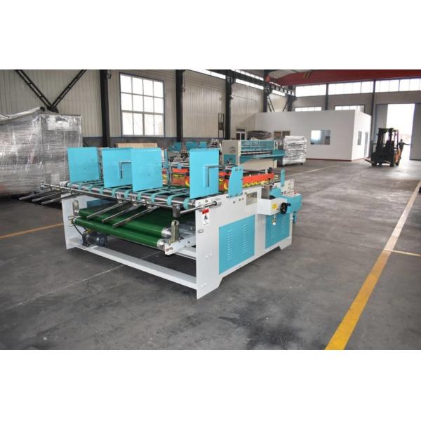 ODM 220V Semi Automatic Box Corrugated Carton Folder Gluer Machine