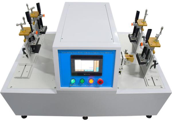Cheap Socket And Plug Mechanical Endurance Tester Four Stations With PLC Control IEC 60884-1 for sale