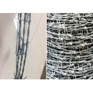 Quality low carbon steel 20kgs Q195 Security Barbed Wire Fencing wholesale