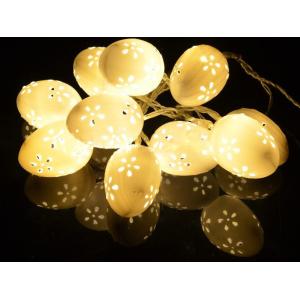 Easter egg battery powered led string