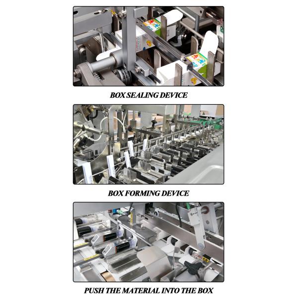 Face Mask Automatic Box Cartoning Packaging Machine 4.1kw 3500kg