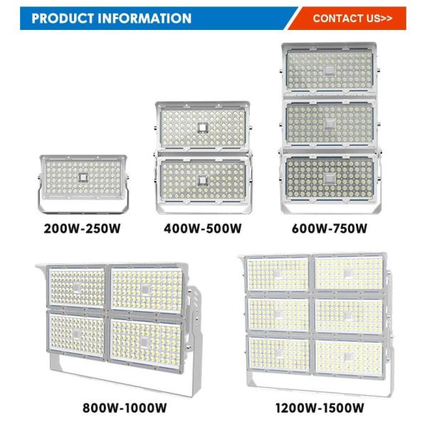 240V 500W LED Modular Flood Light Motion Detector Waterproof