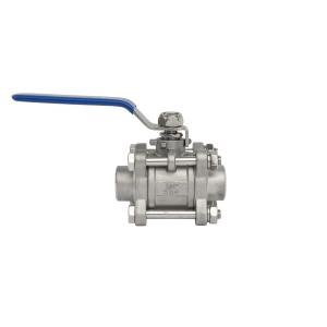 China 3PC Full Port Thread Ball Valve with Industrial Usage and Thread Connection Form on sale