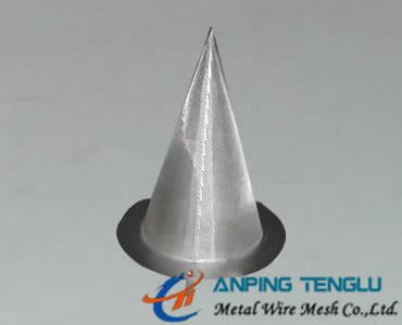 Cheap Stainless Steel Conical Strainers/Mesh Filter With Flat/Sharp Bottom for sale