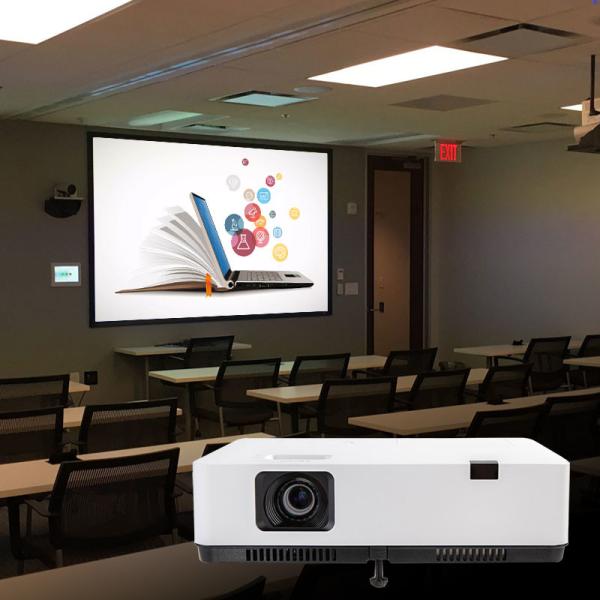 Cheap 3500 Lumens Brightness Multimedia Projector With XGA Resolution HDMI for sale