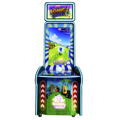 Indoor Playground Sonic Dash Pinball Game Machine Coin Operated