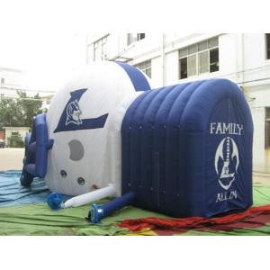 Customized attractive Horse inflatable football helmet tunnel