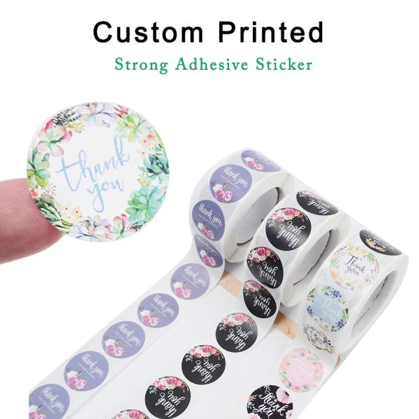 Custom E-commerce Mailer Box Set with Thank You Card Tissue Paper and Sticker Recyclable